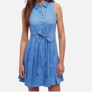 Anthroplogie HD in Paris Linen Dress